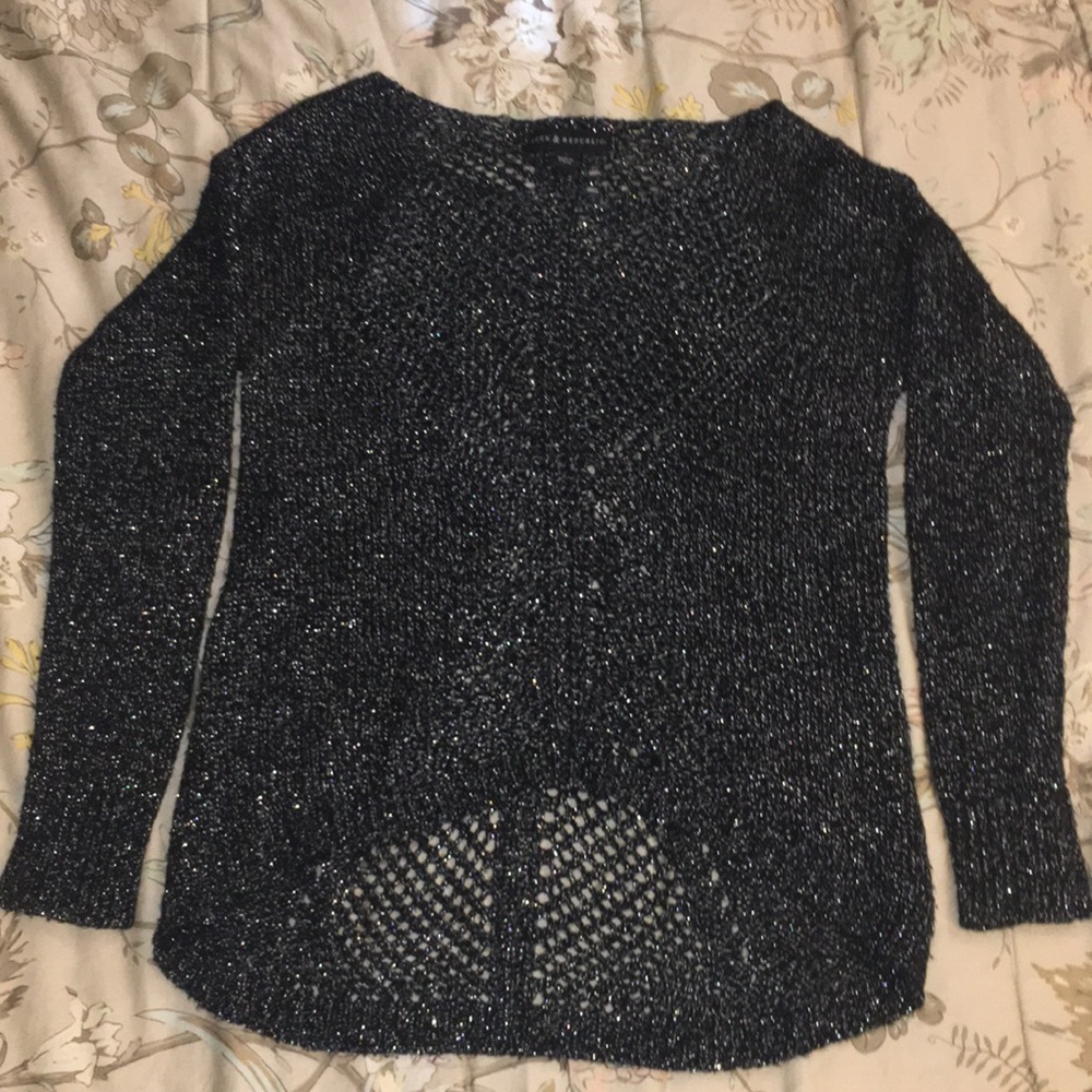 Black Sweater with Sparkle